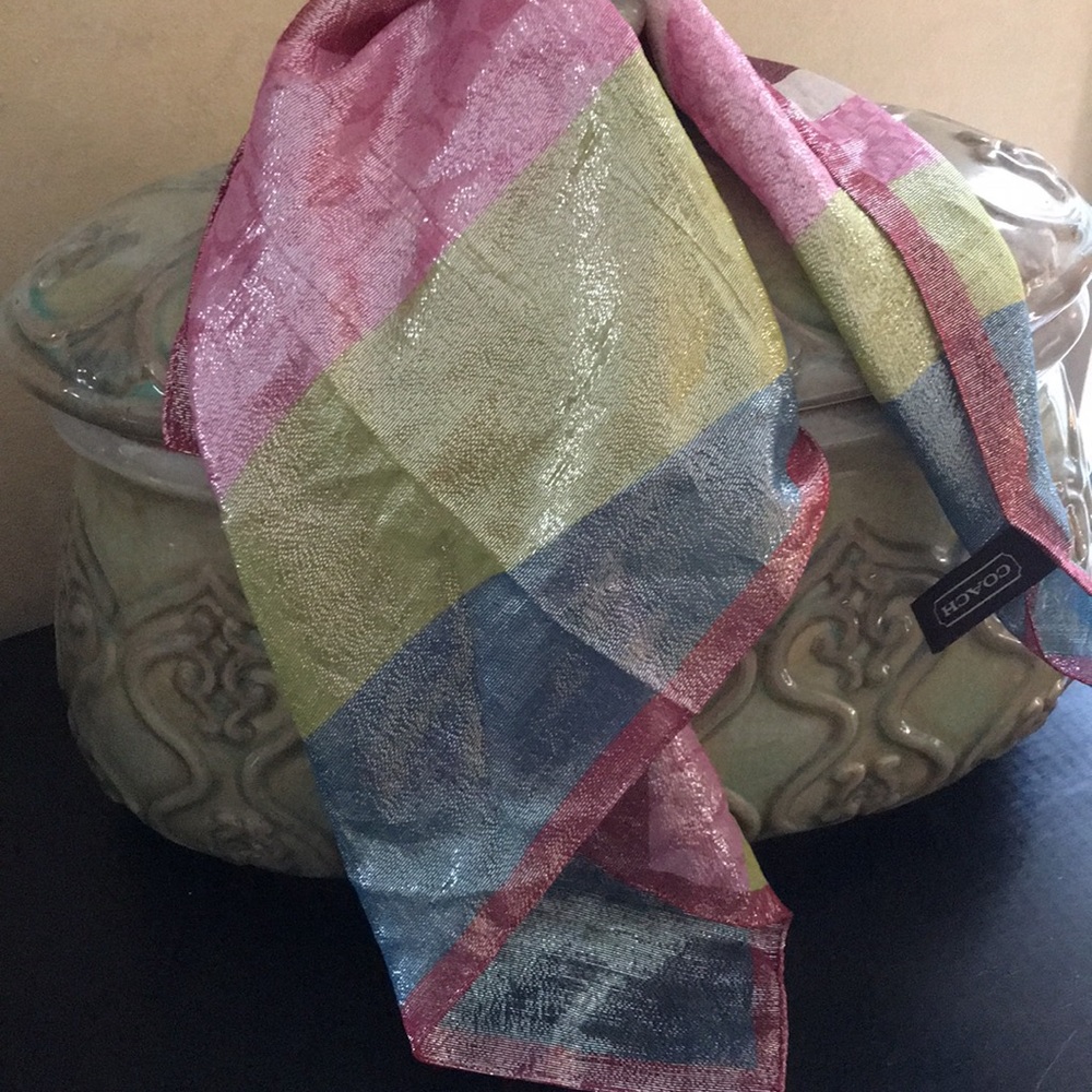 Coach scarf